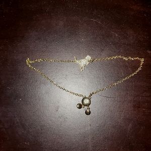 Coach Pave Rexi Slider Bracelet Gold Tone